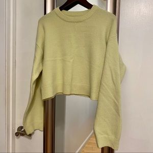 Oak+Fort Cropped Sweater